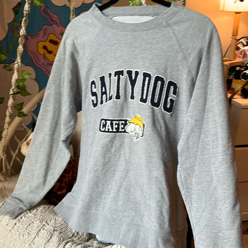 Vintage inspired salty dog cafe sweatshirt